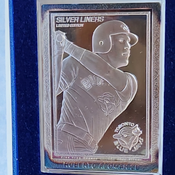 1993 Silver Liners Roberto Alomar limited edition - Picture 3 of 9